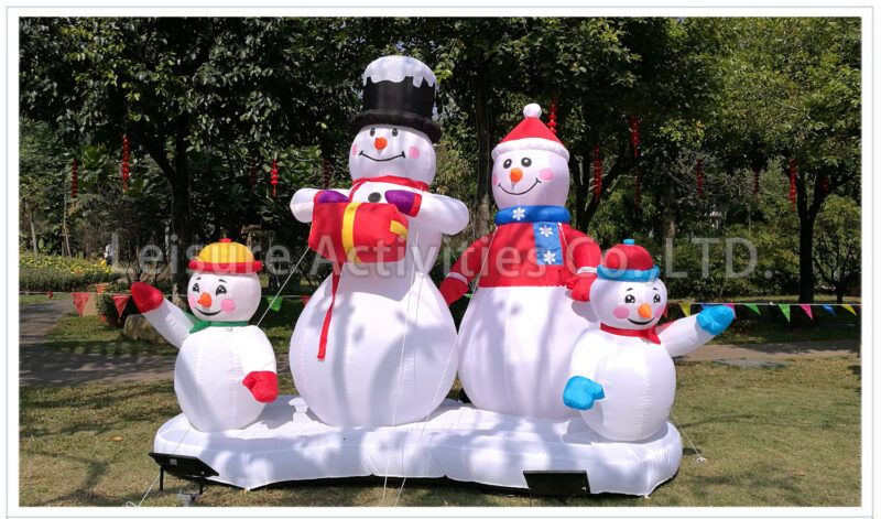 210d snowman family
