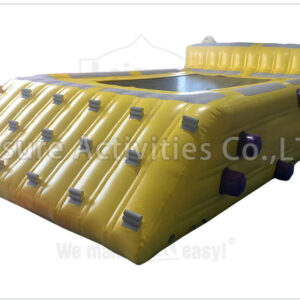 trampoline slide