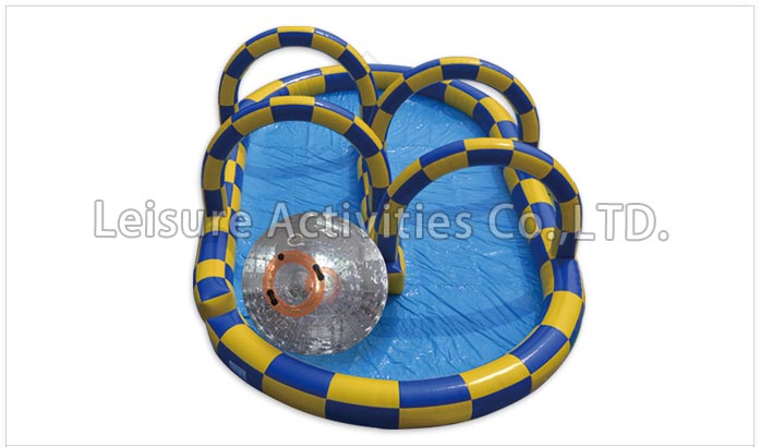 zorb ball track (oval single lane)