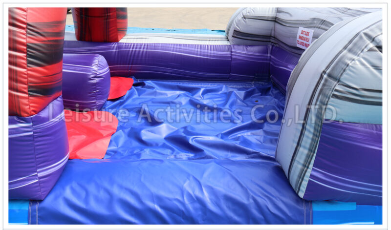 marble foam double lane slip n slide sl foam machine optional
