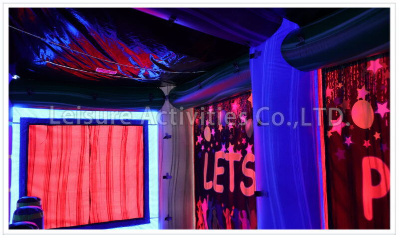 20ft glow party 3n1 moon bounce
