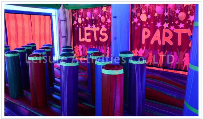20ft glow party 3n1 moon bounce