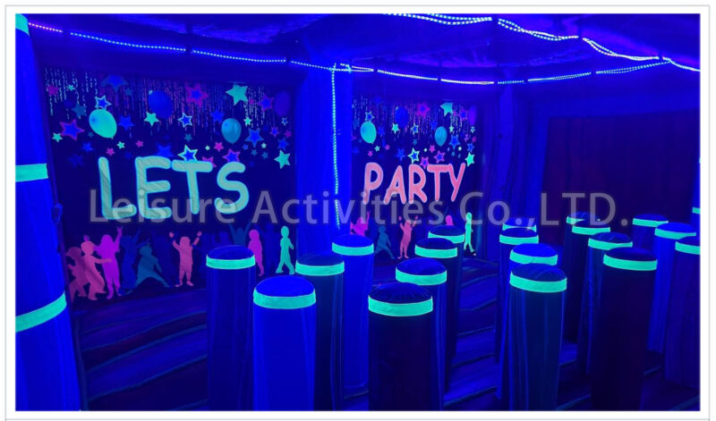 20ft glow party 3n1 moon bounce ii