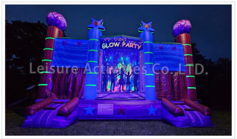 20ft glow party 3n1 moon bounce ii