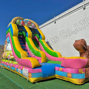 16ft easter basket dry slide