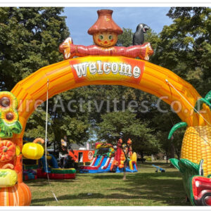 pumpkin arch pumpkin arch