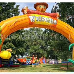 pumpkin arch pumpkin arch