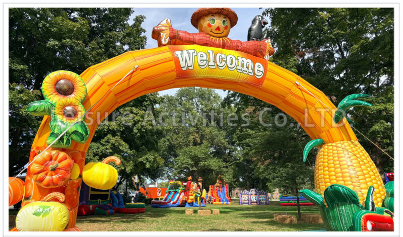 pumpkin arch