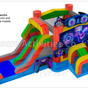 hybrid double lane combo wet/dry artworks / each set