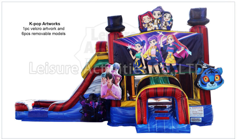 hybrid double lane combo wet/dry artworks / each set