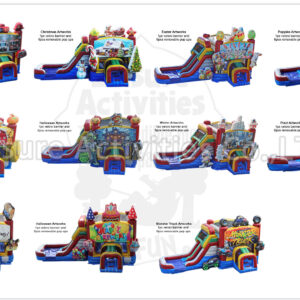 hybrid double lane combo wet/dry artworks / each set