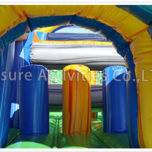 40ft rock climb slide obstacle