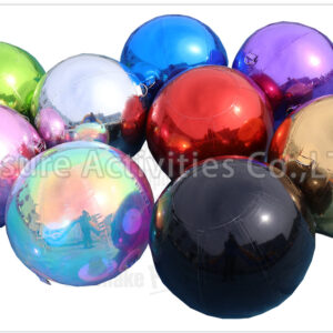 16'' dia. sealed air mirror ball（1 set 9 colors with pump）