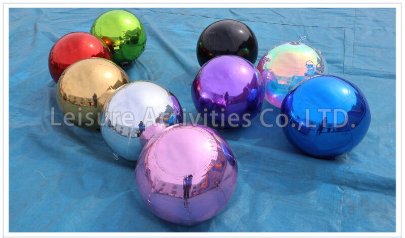 16'' dia. sealed air mirror ball（1 set 9 colors with pump）