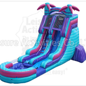 18ft magical vibes single lane water slide ripl