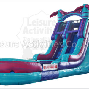 18ft magical vibes single lane water slide ripl