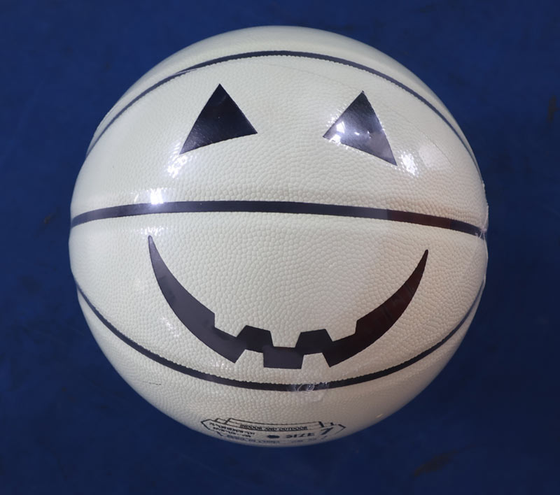 glow pumpkin basketball