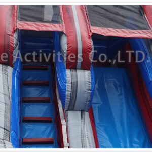 18ft lava stone single lane water slide ripl