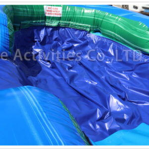 18ft marble blue single lane water slide ripl