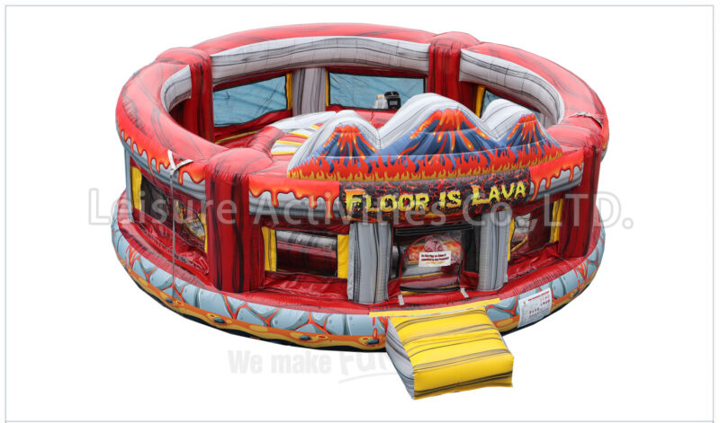 floor is lava pedestal joust arena