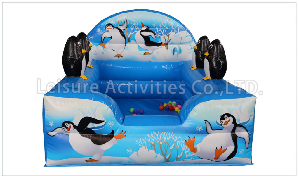 Penguin Inflatable Pool Penguin Ball Pool with Air Jugglers - Leisure Activities CO.,LTD.
