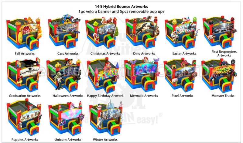 14ft hybrid bounce artworks
