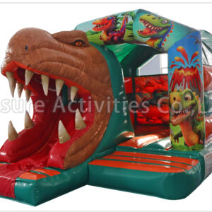 t rex bouncy castle with slide t rex bouncy castle with slide