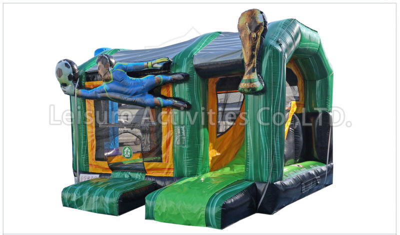 football multiplay bouncy castle