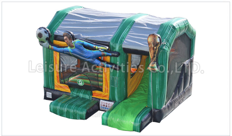 football multiplay bouncy castle