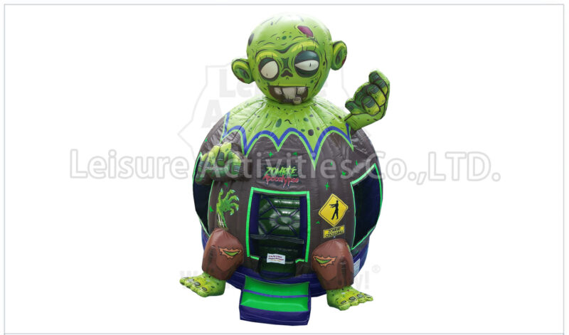 zombie bounce house