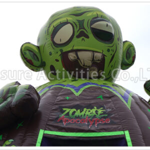 zombie bounce house