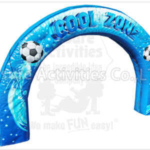 cool zone soccer misting arch