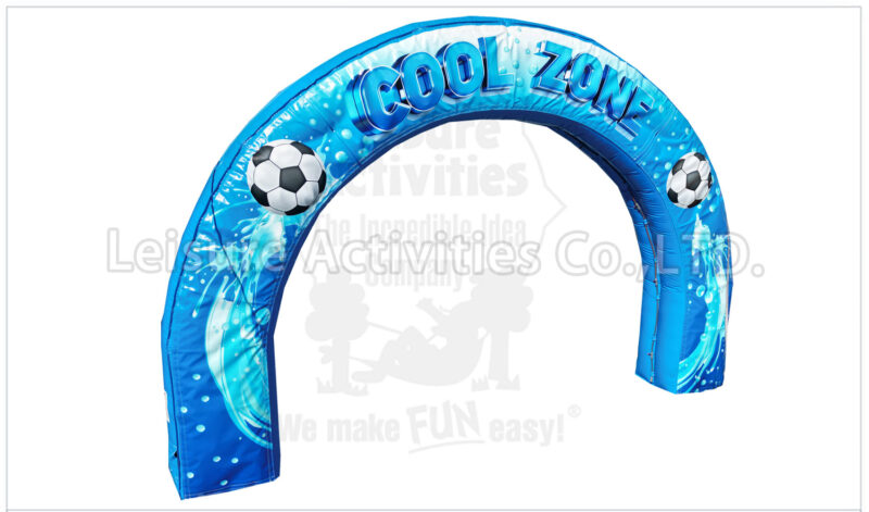 cool zone soccer misting arch