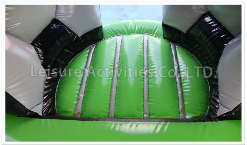 soccer bouncer combo double lane wet/dry