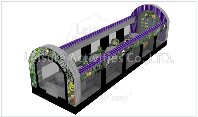 36ft zombie fun runners obstacle course