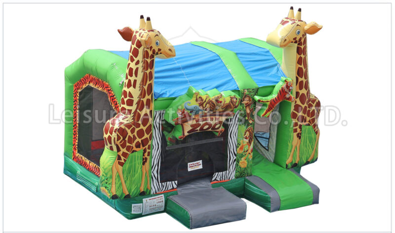 go to the zoo multiplay bouncy castle