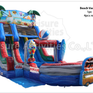 hybrid 19ft double lane water slide ripl hybrid 19ft double lane water slide ripl