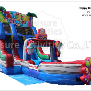 hybrid 19ft double lane water slide ripl hybrid 19ft double lane water slide ripl