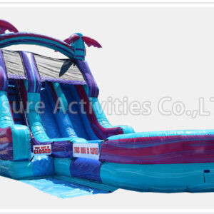 18ft magical vibes double lane water slide ripl 18ft magical vibes double lane water slide ripl