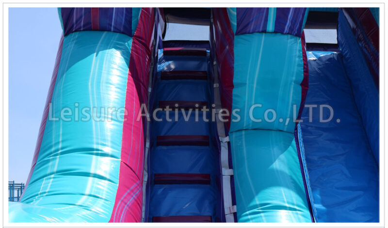 18ft magical vibes double lane water slide ripl