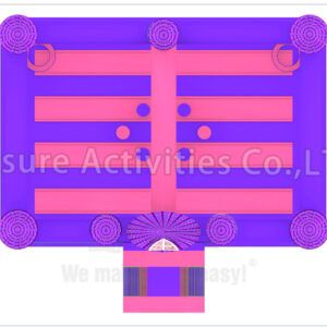 16ft double lane water slide phoebe's flamingo oasis sl
