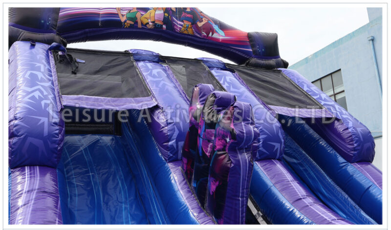 16ft k pop double lane water slide sl