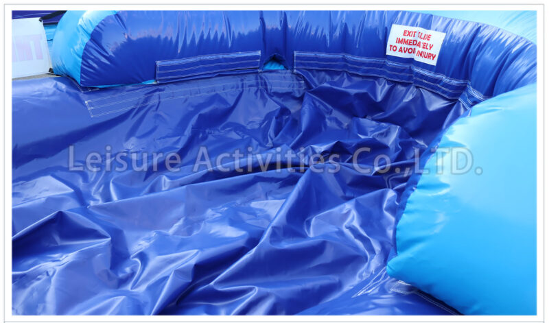18ft garage double lane water slide ripl (max height 19ft)