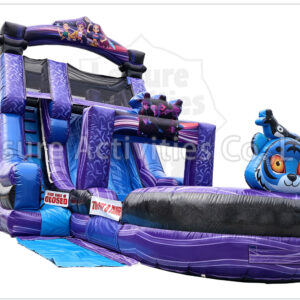 19ft k pop double lane water slide ripl 19ft k pop double lane water slide ripl