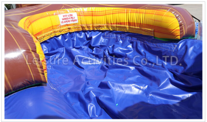 18ft rainforest double lane water slide ripl (max height 19ft)