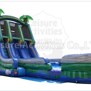22ft oasis double lane water slide sl