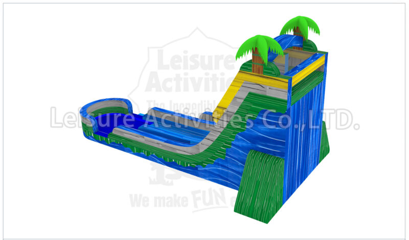 22ft oasis double lane water slide sl