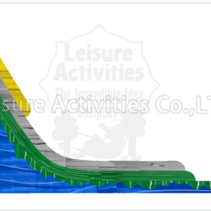 22ft oasis double lane water slide sl