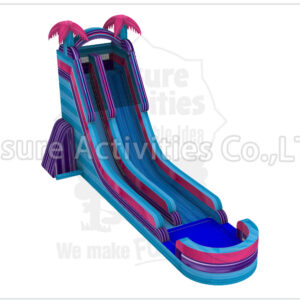 magical vibes single lane water slide sl