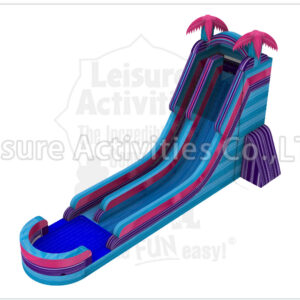 magical vibes single lane water slide sl